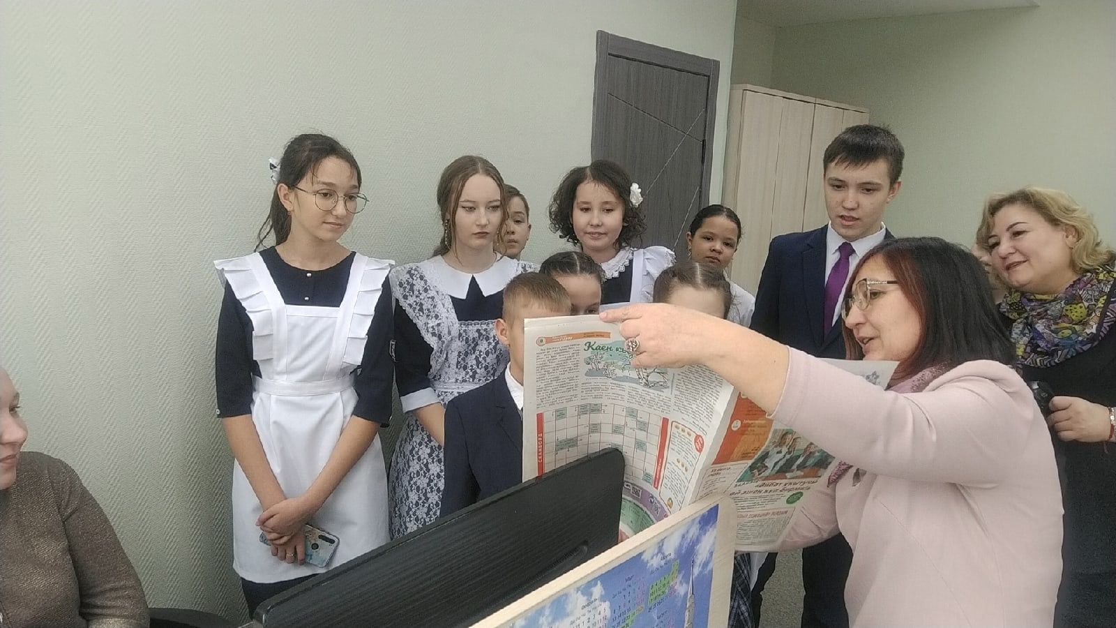 Чаллының татар матбугаты үзәгендә яшь журналистлар кунакта булды