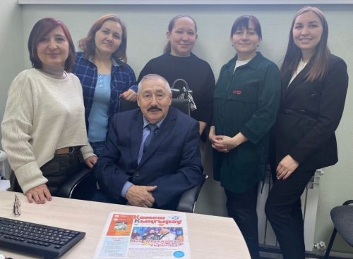 Факил абый Сафин «Көмеш кыңгырау»да кунакта