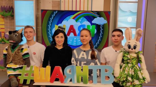 Түбән Каманың «Сөенеч» курчак театры Шаян ТВда кунакта булды