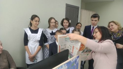 Чаллының татар матбугаты үзәгендә яшь журналистлар кунакта булды