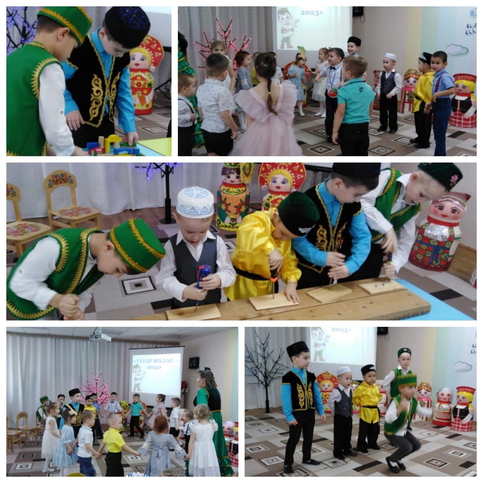 Минзәлә шәһәренең 5нче “Таңкай” балалар бакчасында “Татар малае-2023” бәйгесе узды