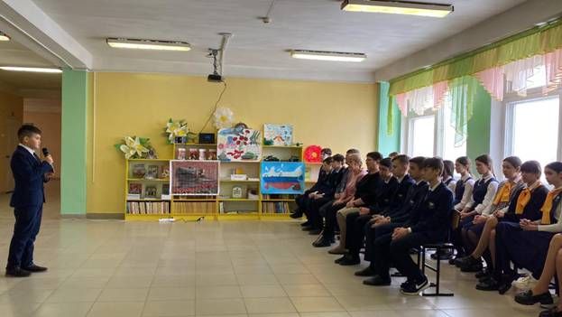 54 нче гимназиядә “Батырлык дәресе” үтте