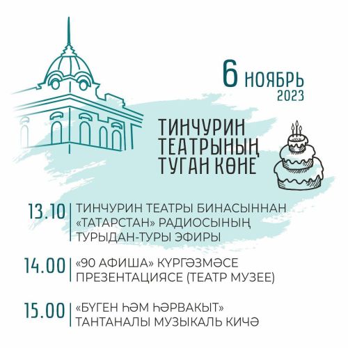 Тинчурин театры туган көнен ничек уздырачак