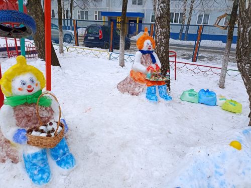 Чаллы шәһәренең 67нче “Өмет” балалар бакчасында “Эколята кар шәһәрчеге” ачылды