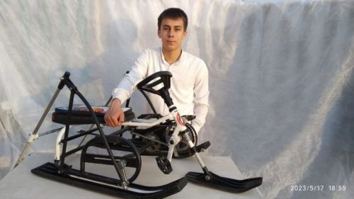 Питрәчнең Шәле авылында мәктәп укучысы үзенчәлекле кар чанасы уйлап тапкан