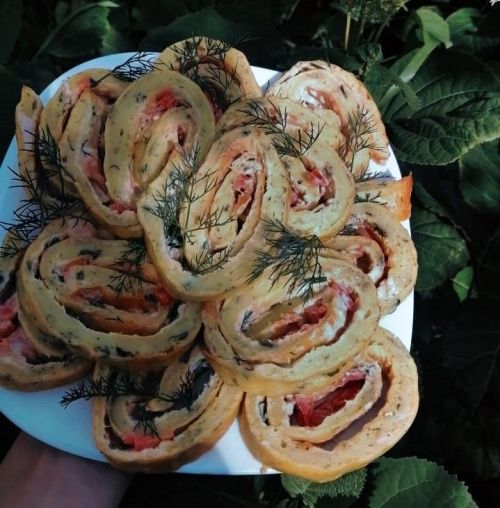 Кабачки рулеты