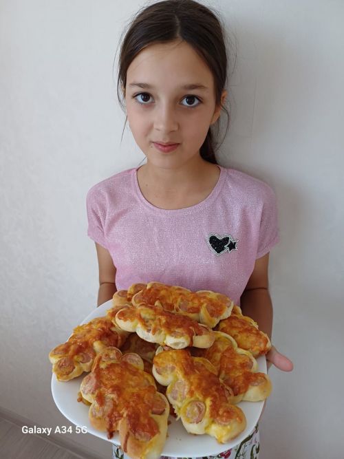«Гусеница» (тәмле чылбыр) пешерәбез