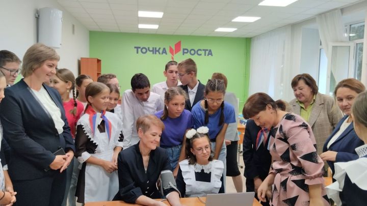 Татарстанның 117 мәктәбендә «Үсеш ноктасы» үзәкләре  эшли башлады